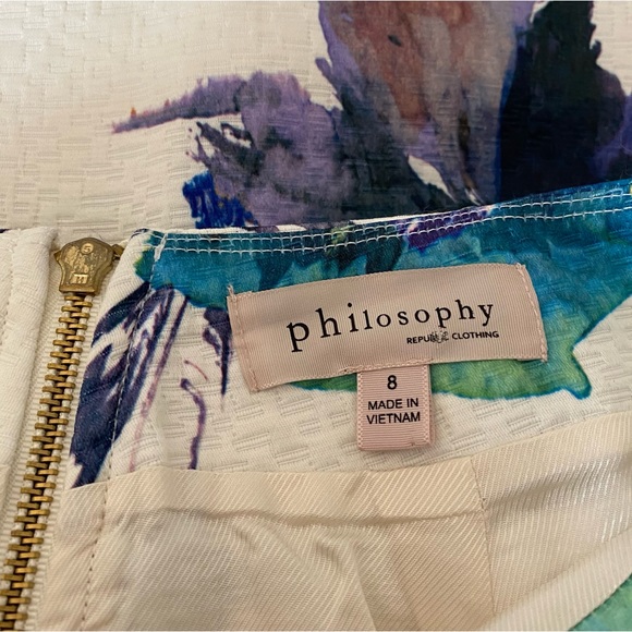 Philosophy Floral Skirt - Picture 4 of 6